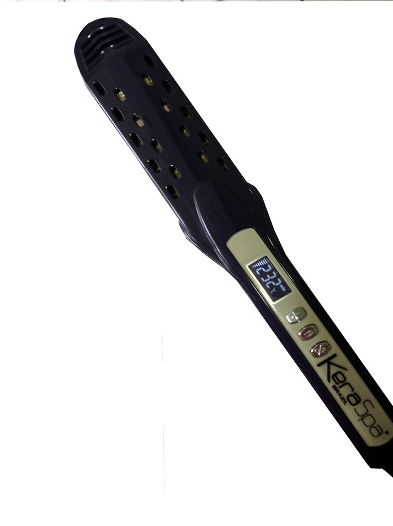 Keraspa Natural Care Flat Iron (1 inches wide)